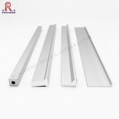 Hidden G Shape Type Aluminum Handle Profile Powder Coated For Kitchen Cabinet