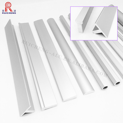 Hidden G Shape Type Aluminum Handle Profile Powder Coated For Kitchen Cabinet