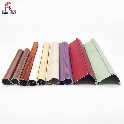 Anodizing  Aluminum Curtain Wall System , 10mm Ceiling Mounted Curtain Track