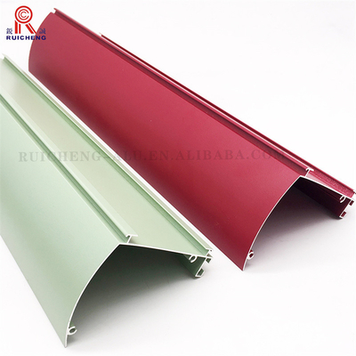 Anodizing  Aluminum Curtain Wall System , 10mm Ceiling Mounted Curtain Track