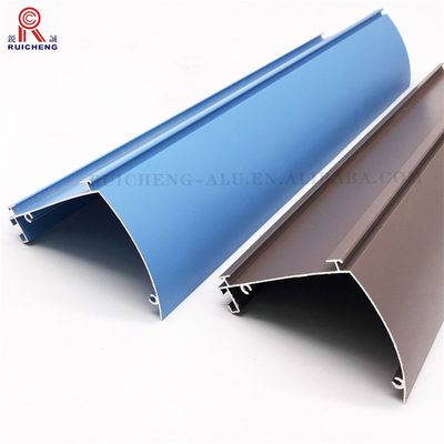 Anodizing  Aluminum Curtain Wall System , 10mm Ceiling Mounted Curtain Track