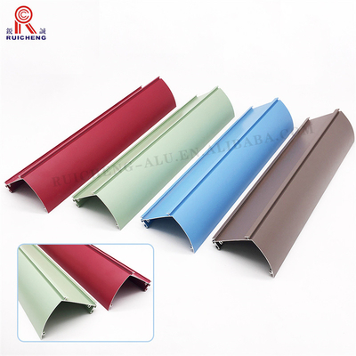 6063 Double Aluminium Curtain Track For Hotel T3 Temper ODM Available