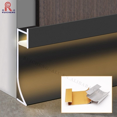 6000 Series Led Extruded Aluminum Channel Anodized Treatment T5 Temper