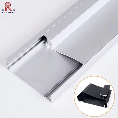 6000 Series Led Extruded Aluminum Channel Anodized Treatment T5 Temper