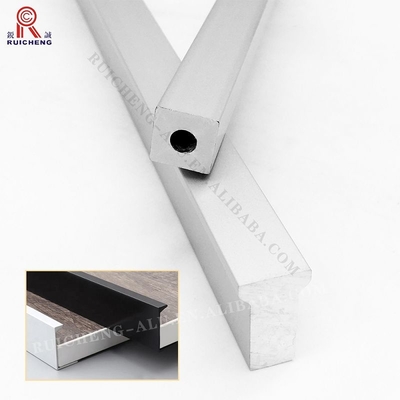 Powder Coated Aluminium Finger Pull Handles AA6063 Material 3mm Thickness