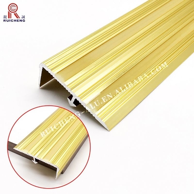 Antioxidation Aluminium Stair Nosing Edge Trim T5 for vinyl flooring