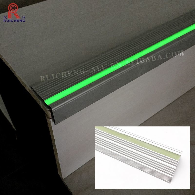 Antioxidation Aluminium Stair Nosing Edge Trim T5 for vinyl flooring